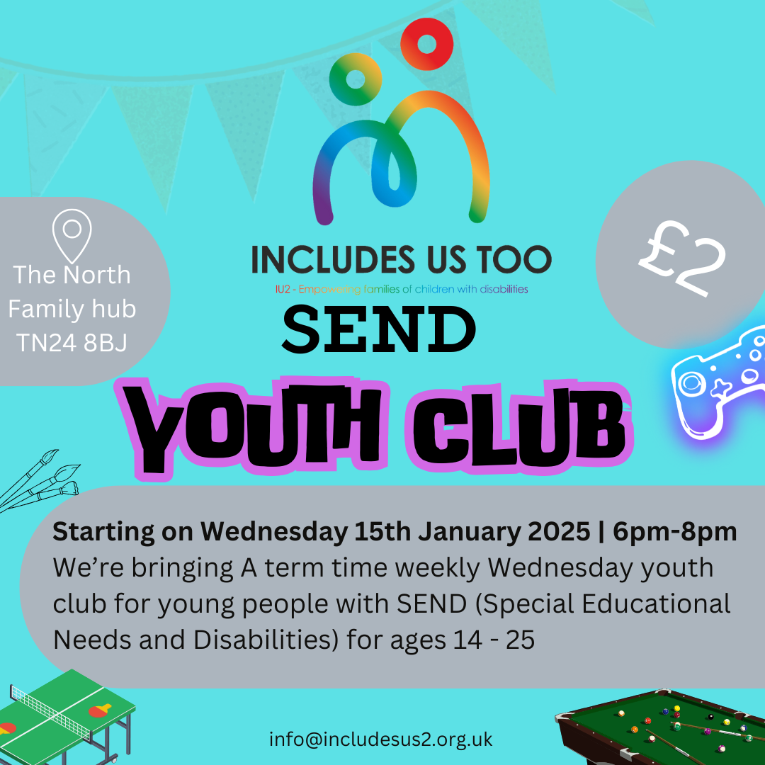 Includes Us Too SEND Youth Club