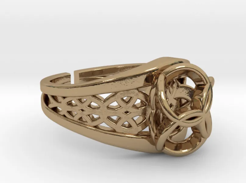 Ring Design + 3D Printing using Blender Parametric Smart Objects