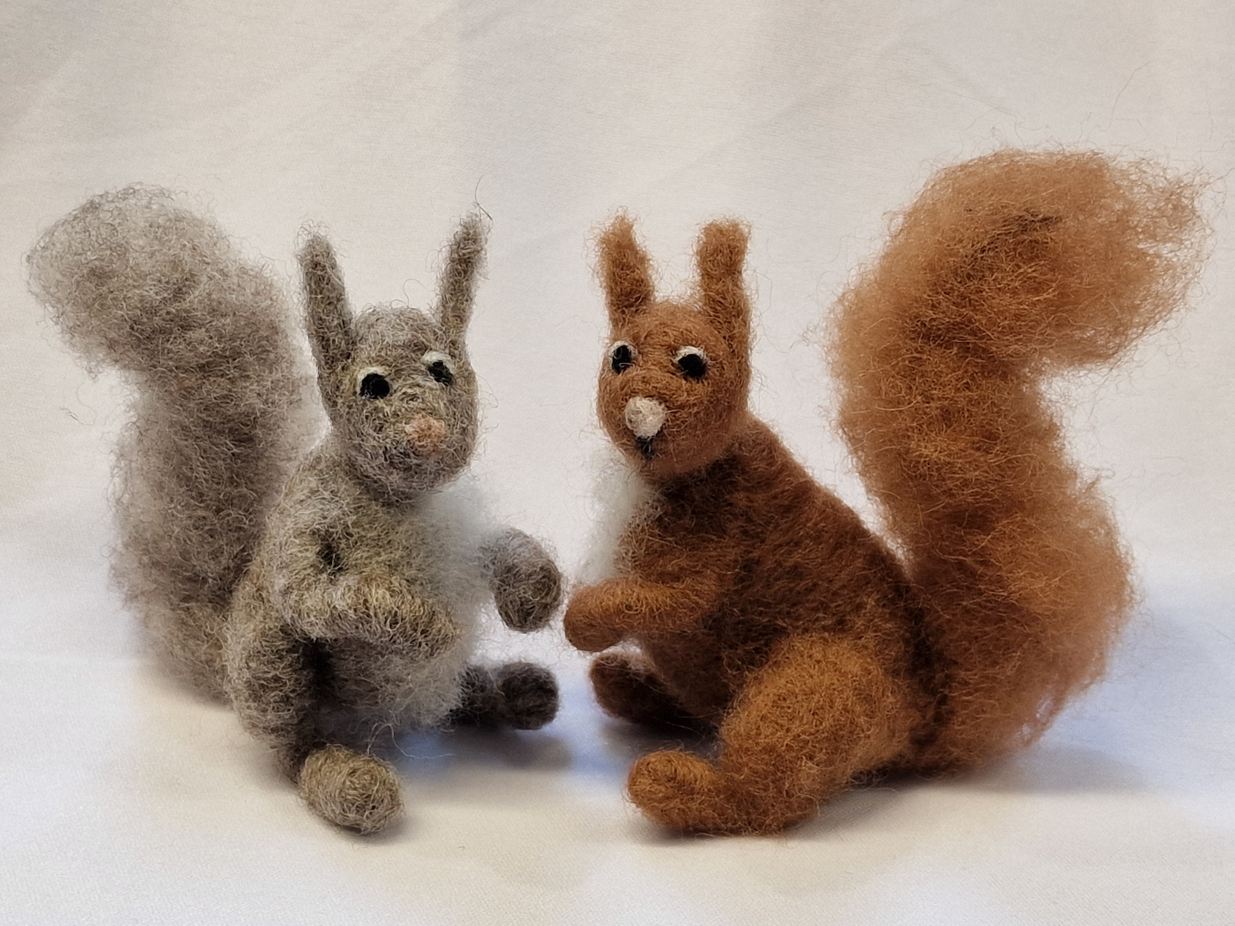 Needlefelt Squirrel, Craft4Crafters Exeter 27, 28 + 29 March