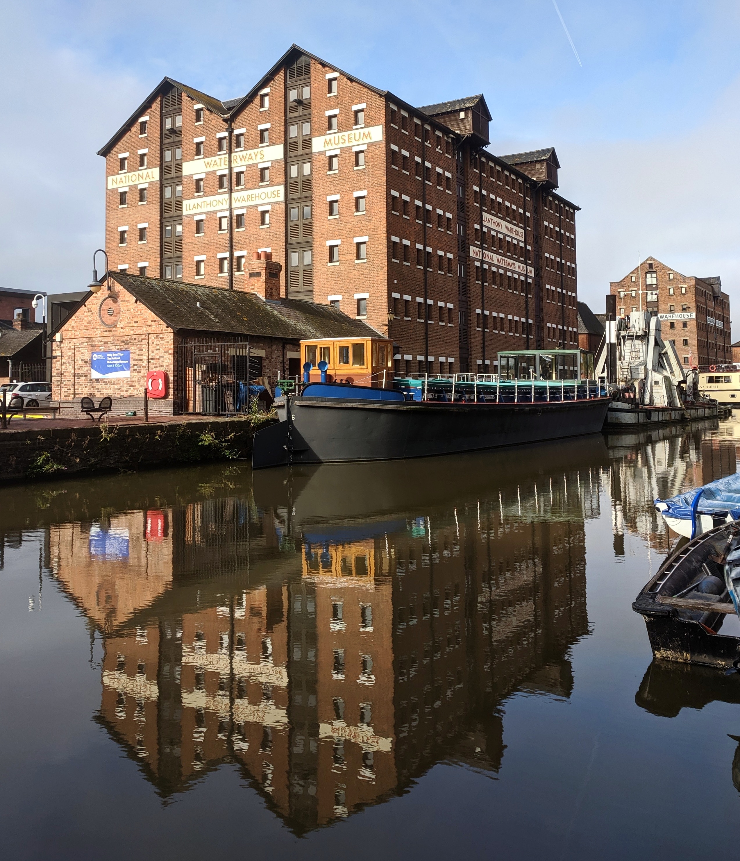 Furzie Needlefelt, NATIONAL WATERWAYS MUSEUM, Glos Docks