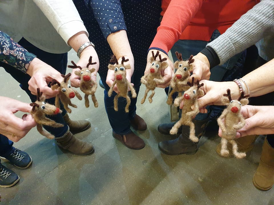 Felting Sessions during SAW Open Studios