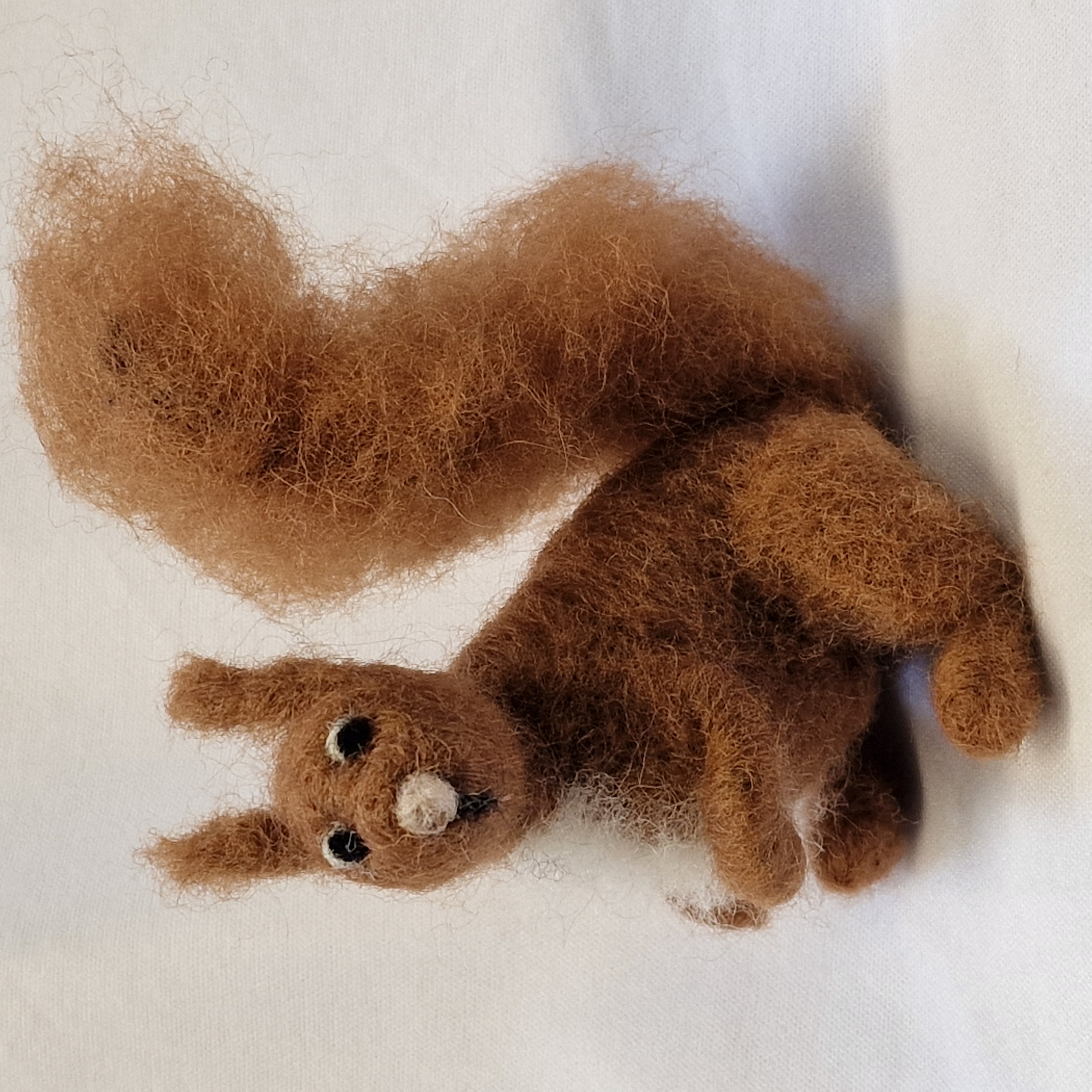 Needlefelt Squirrel, Craft4Crafters Exeter 27, 28 + 29 March