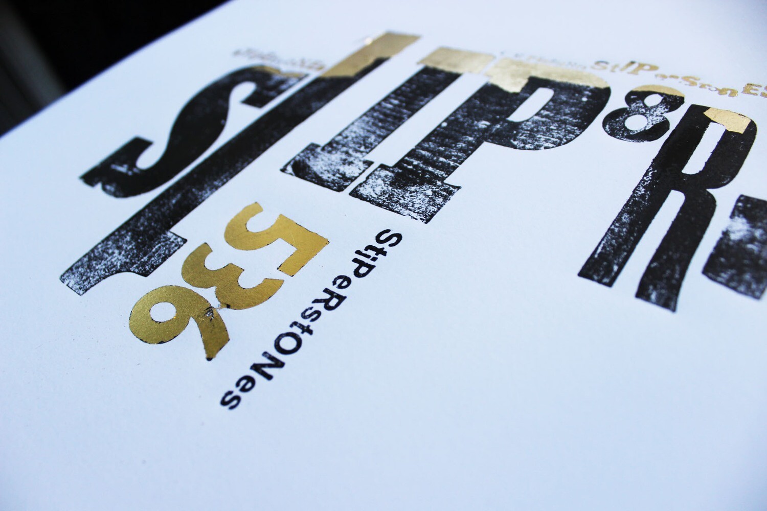 Decorative Typographic Printing - One to One - 1 Day