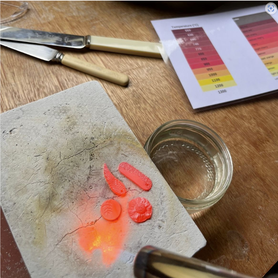 Copper Clay Enamel Workshop - Beginner - Learn at Home in Your Own Time