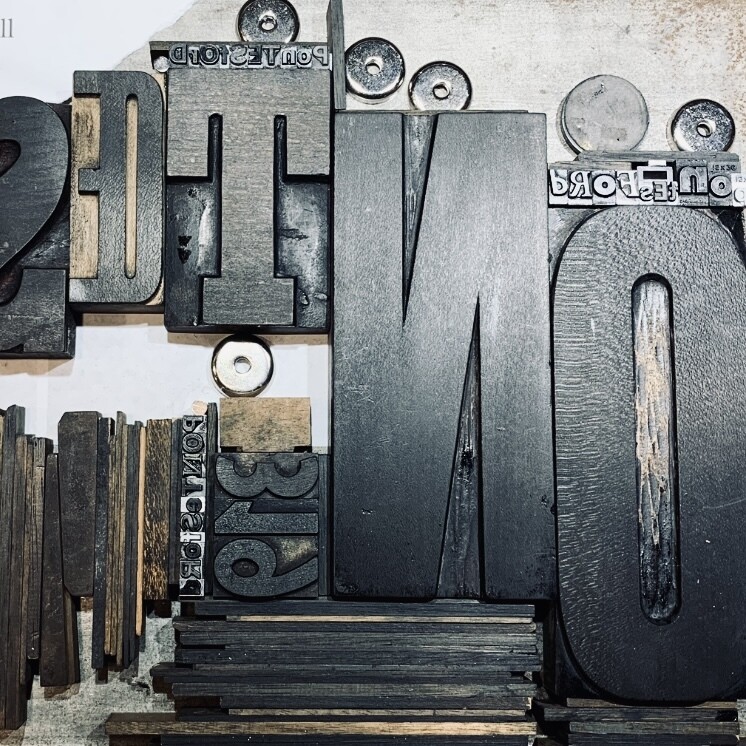 Decorative Typographic Printing - One to One - 1 Day