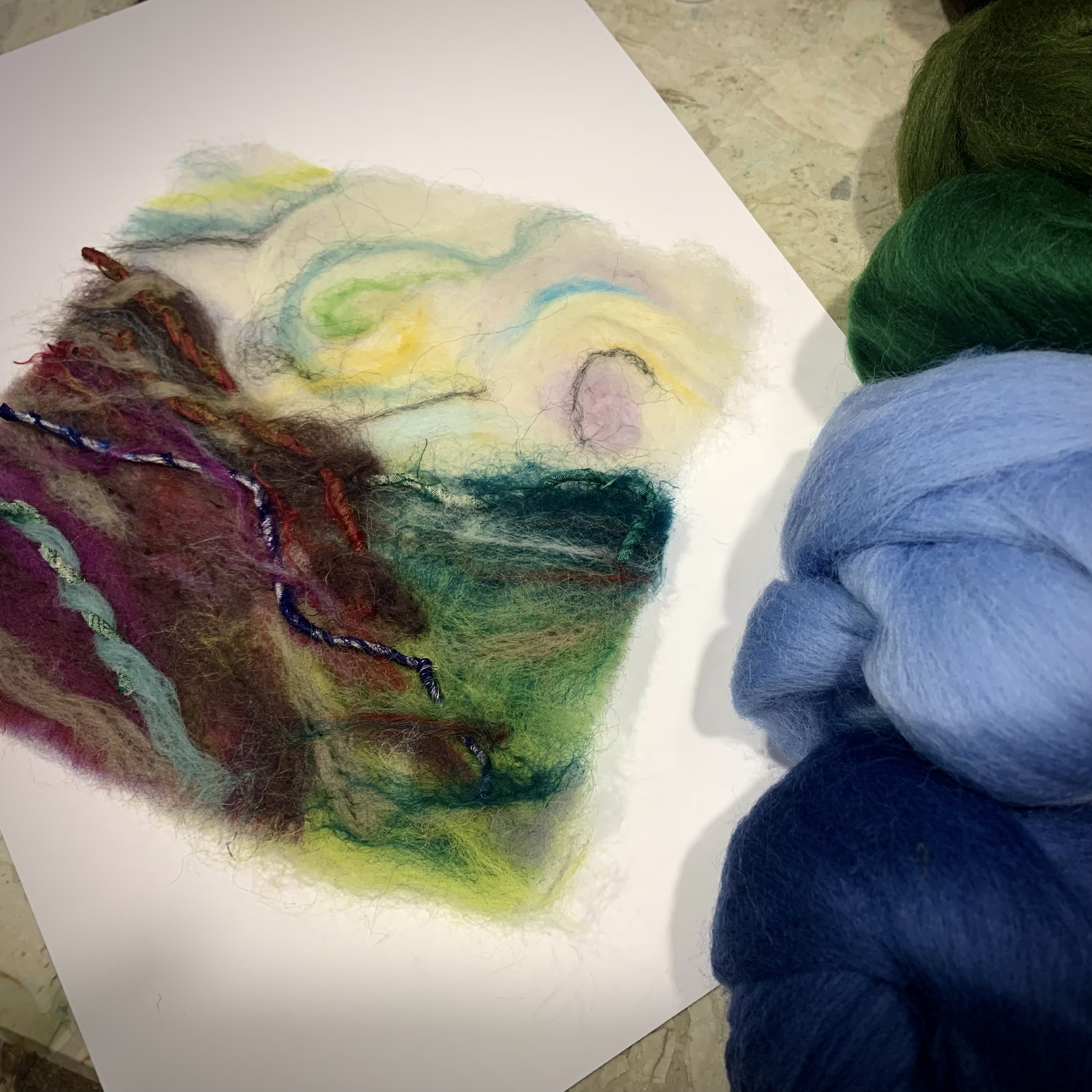 Felting Workshop - Beginner - Learn at Home in Your Own Time