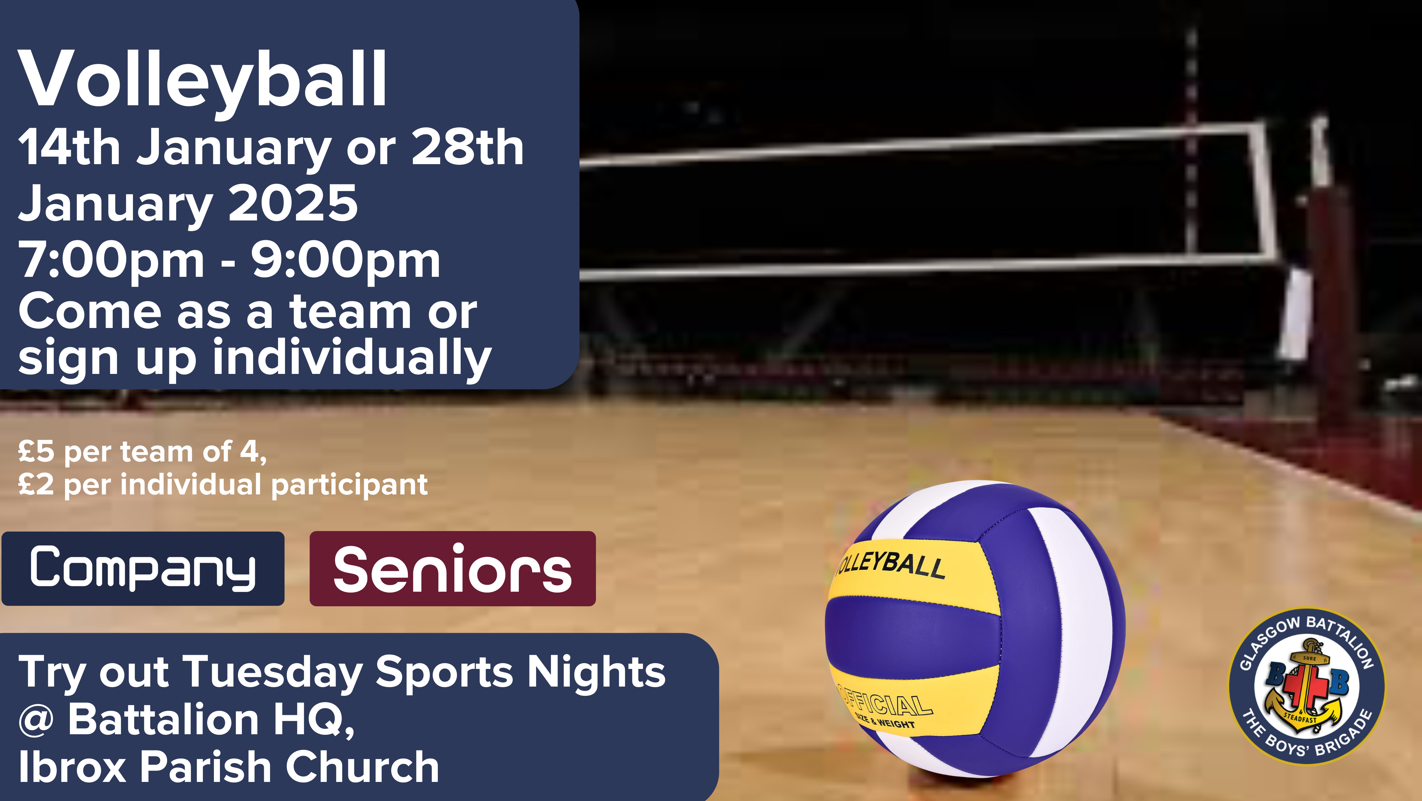 Try Out Tuesdays - Volleyball