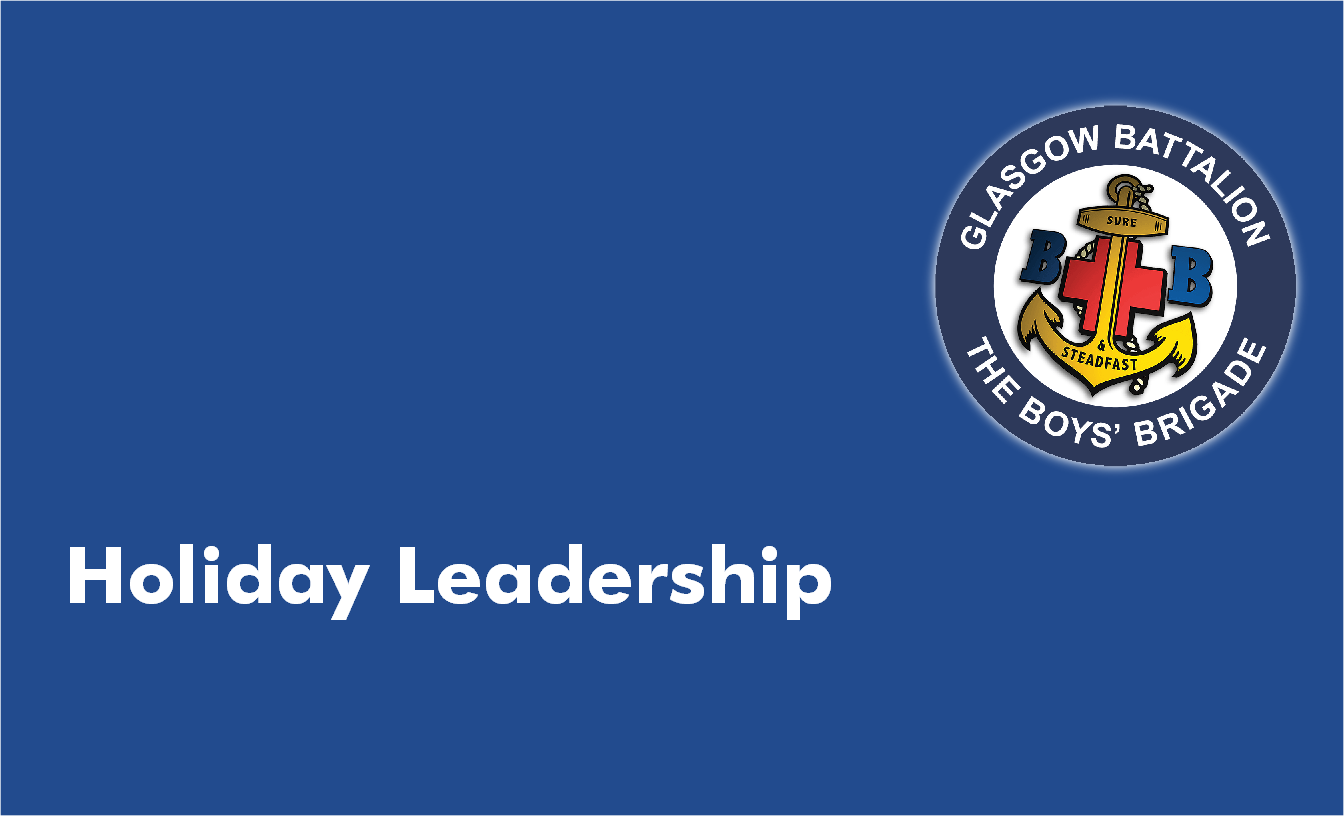 Boys' Brigade Holiday Leadership Course