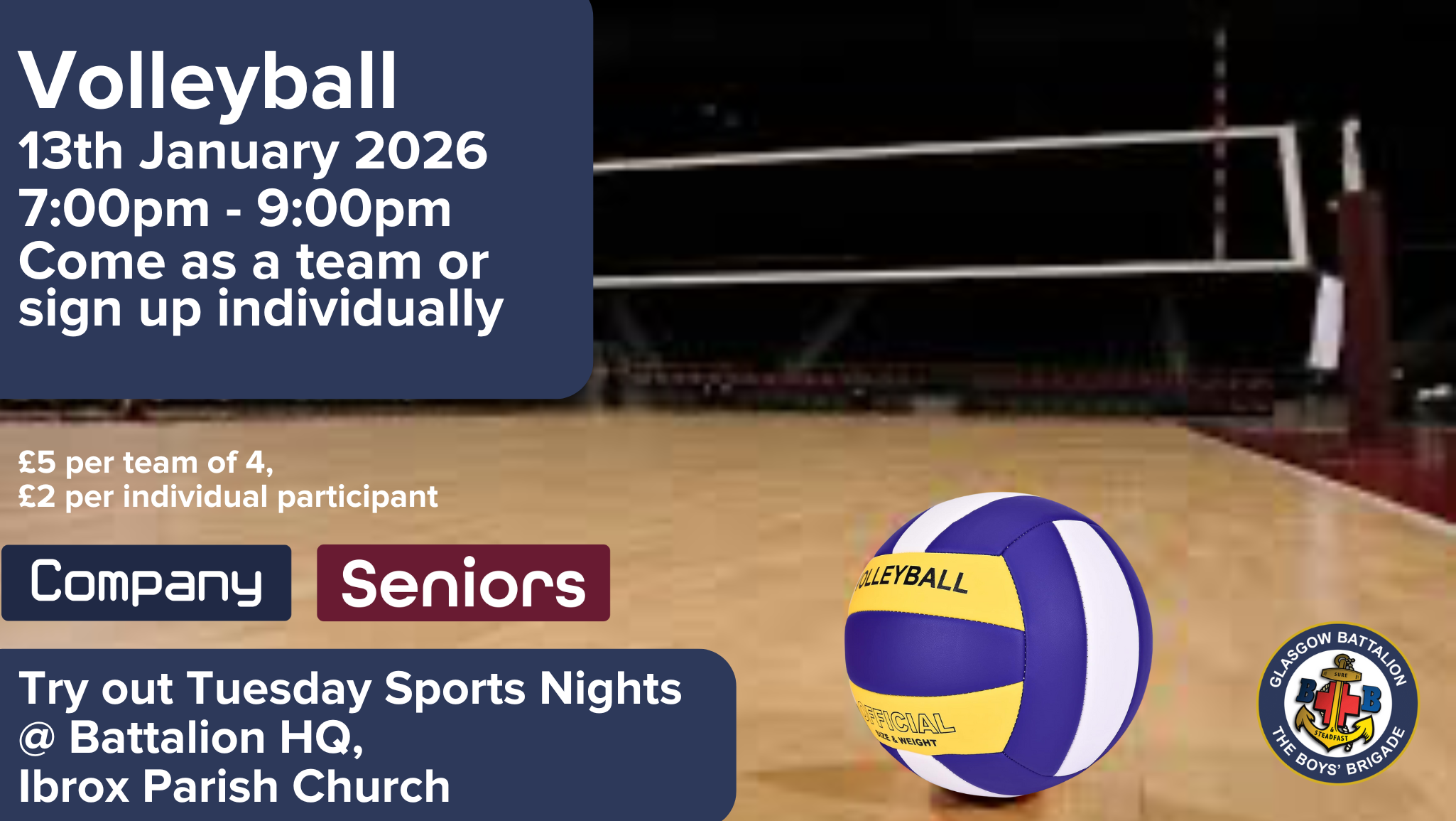 Try Out Tuesdays - Volleyball