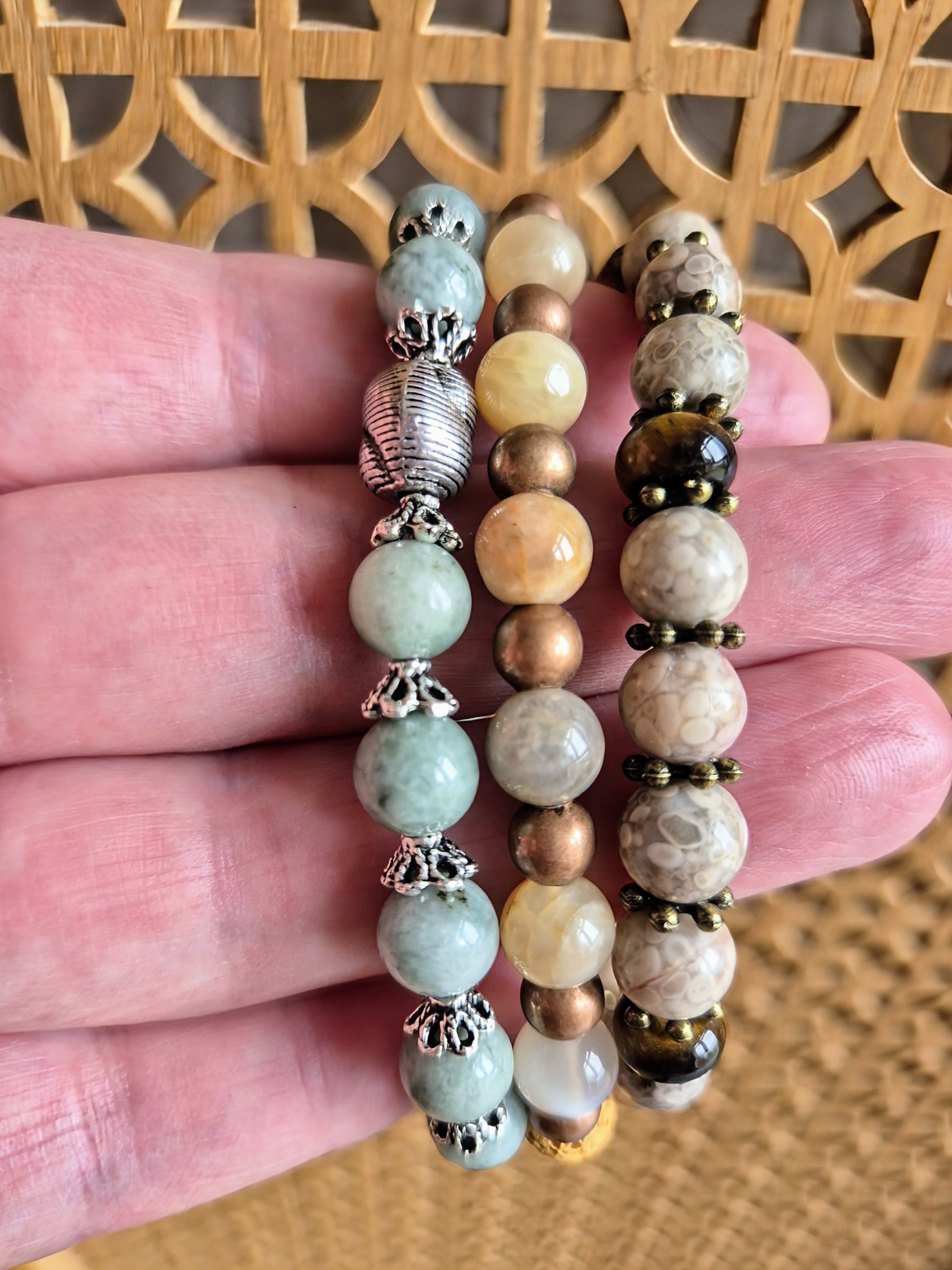 Create Your Own Gemstone Bracelet Workshop at Walford Mill Crafts in Wimborne
