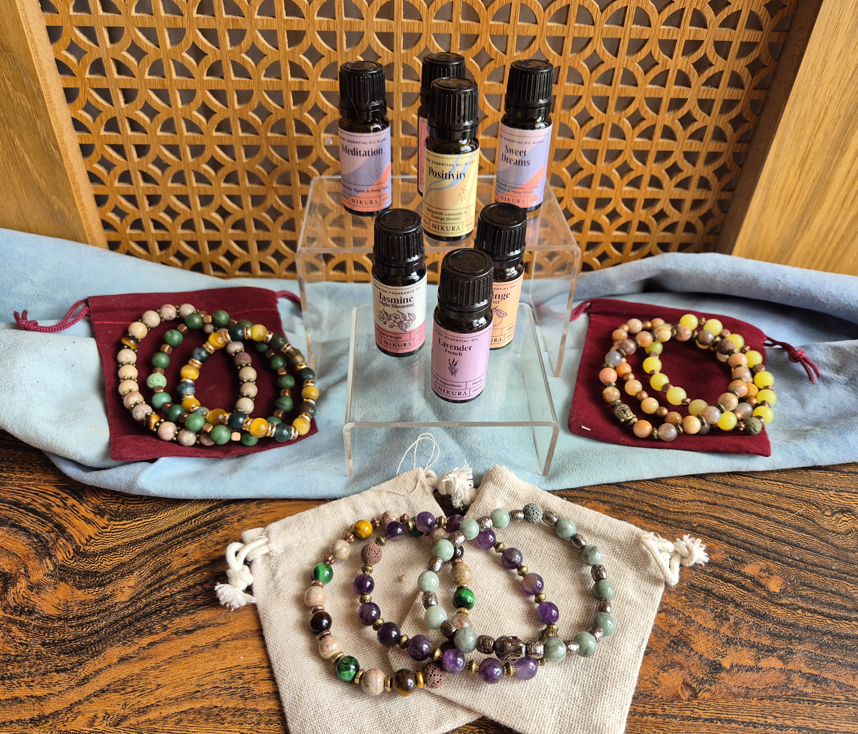 Create Your Own Gemstone Bracelet Workshop at Walford Mill Crafts in Wimborne