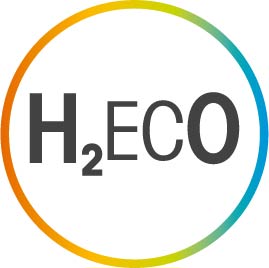 H2ecO Daikin Sustainable Home Centre logo