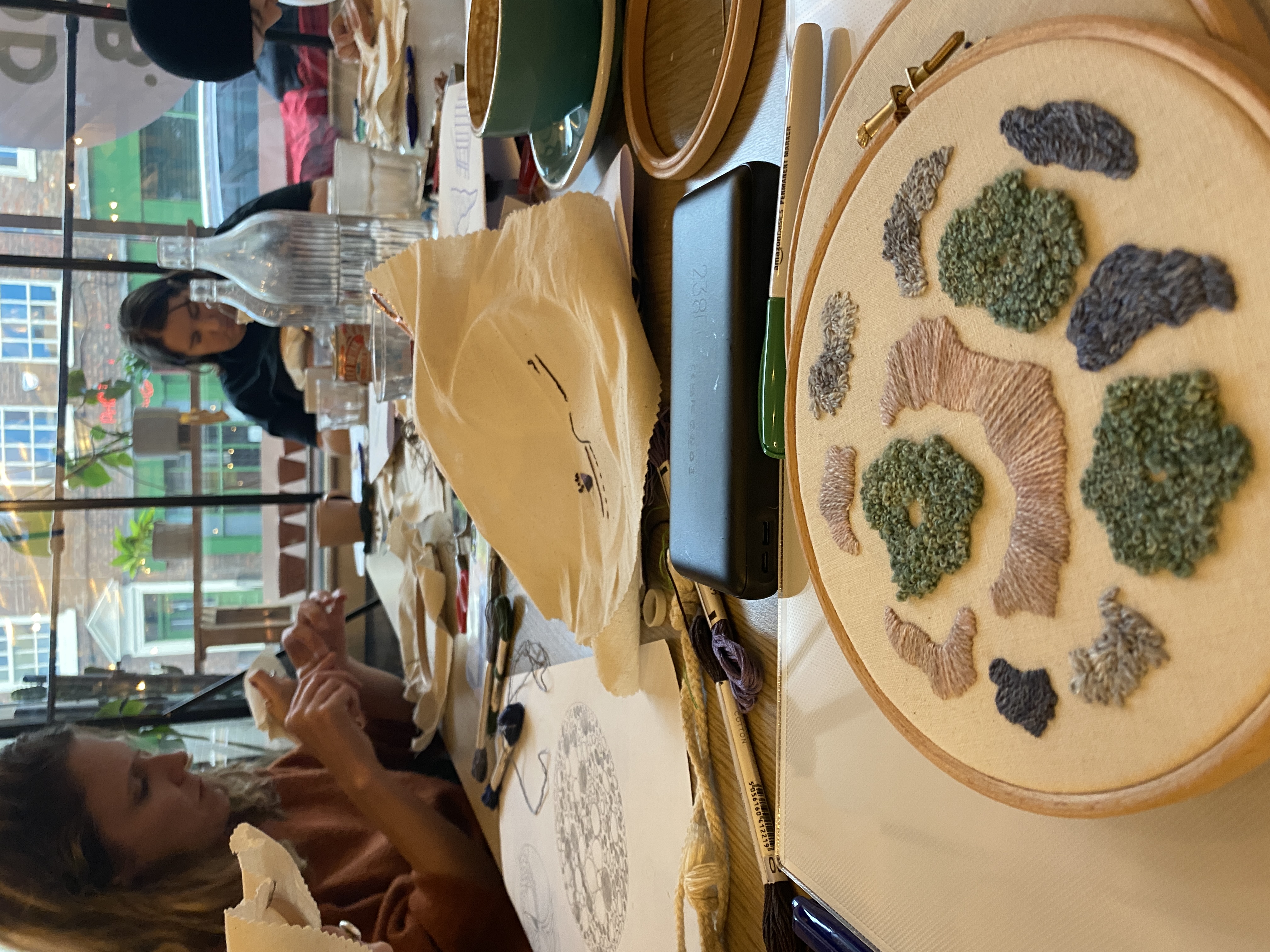 Mindful Embroidery Workshop - One Stitch at a time