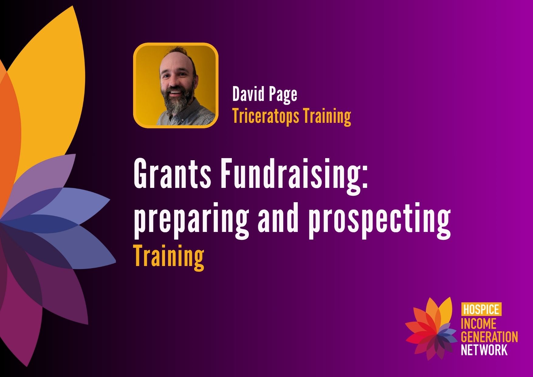 Thu 18 Sep 2025 - Grants Fundraising: preparing and prospecting