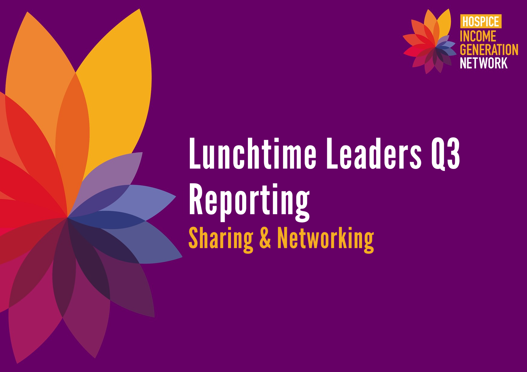 Weds 29th Jan 25: Lunchtime Leaders Q3 Reporting