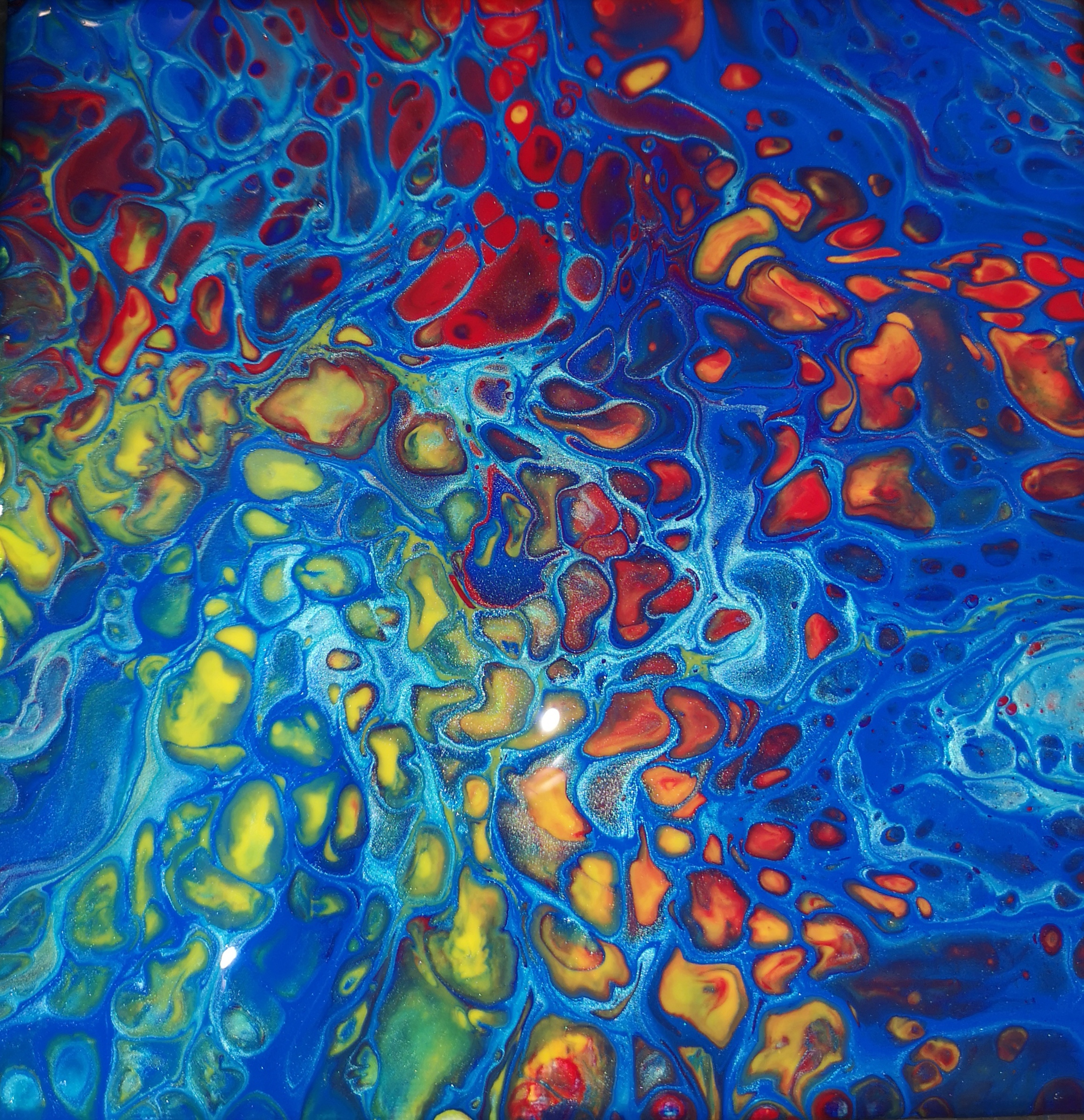 Paint pouring introduction - Bracknell