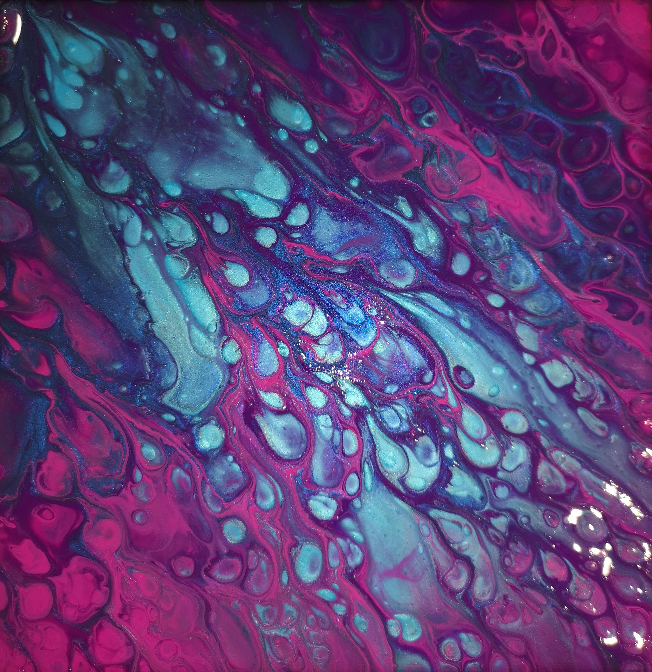 Paint pouring introduction - Bracknell