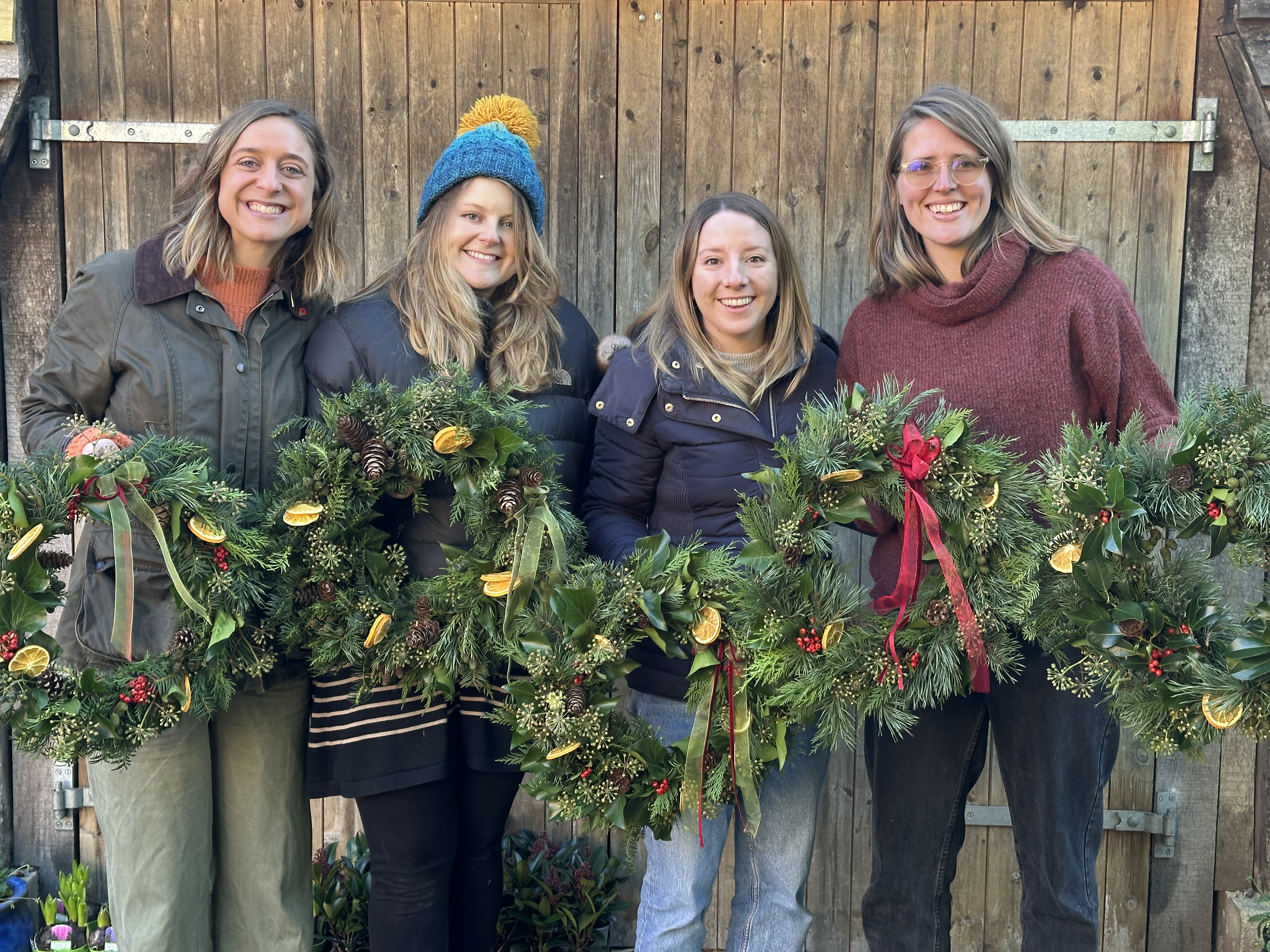 CHRISTMAS ARTISAN WREATH MAKING WORKSHOPS - Eco-friendly, creative and Fun!