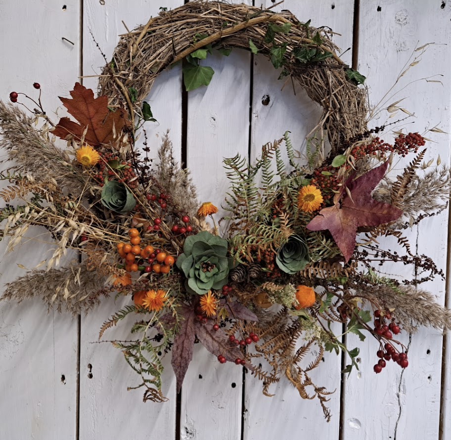 AUTUMN LUXURY WREATH WORKSHOP with Jenni Wren