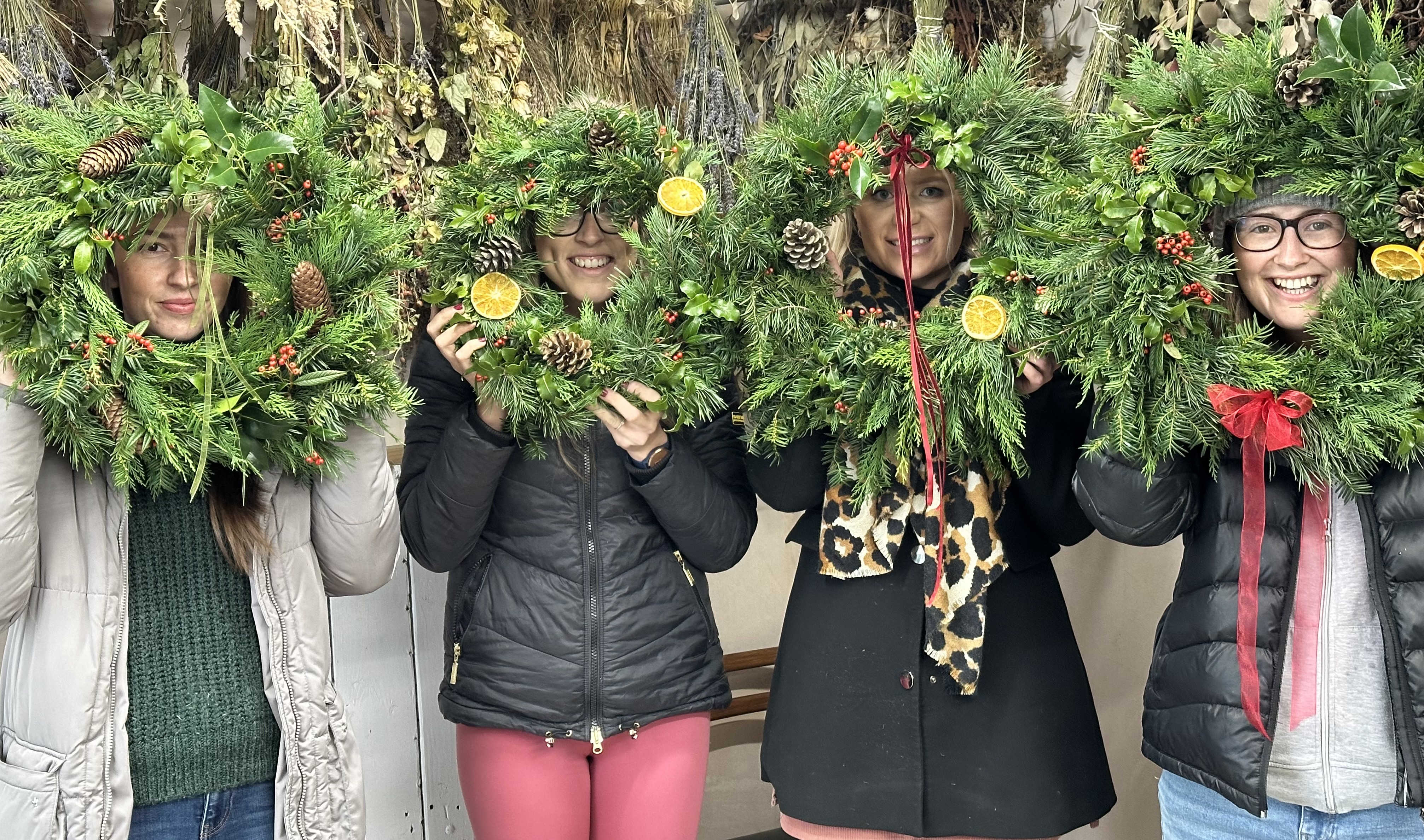 CHRISTMAS ARTISAN WREATH MAKING WORKSHOPS - Eco-friendly, creative and Fun!