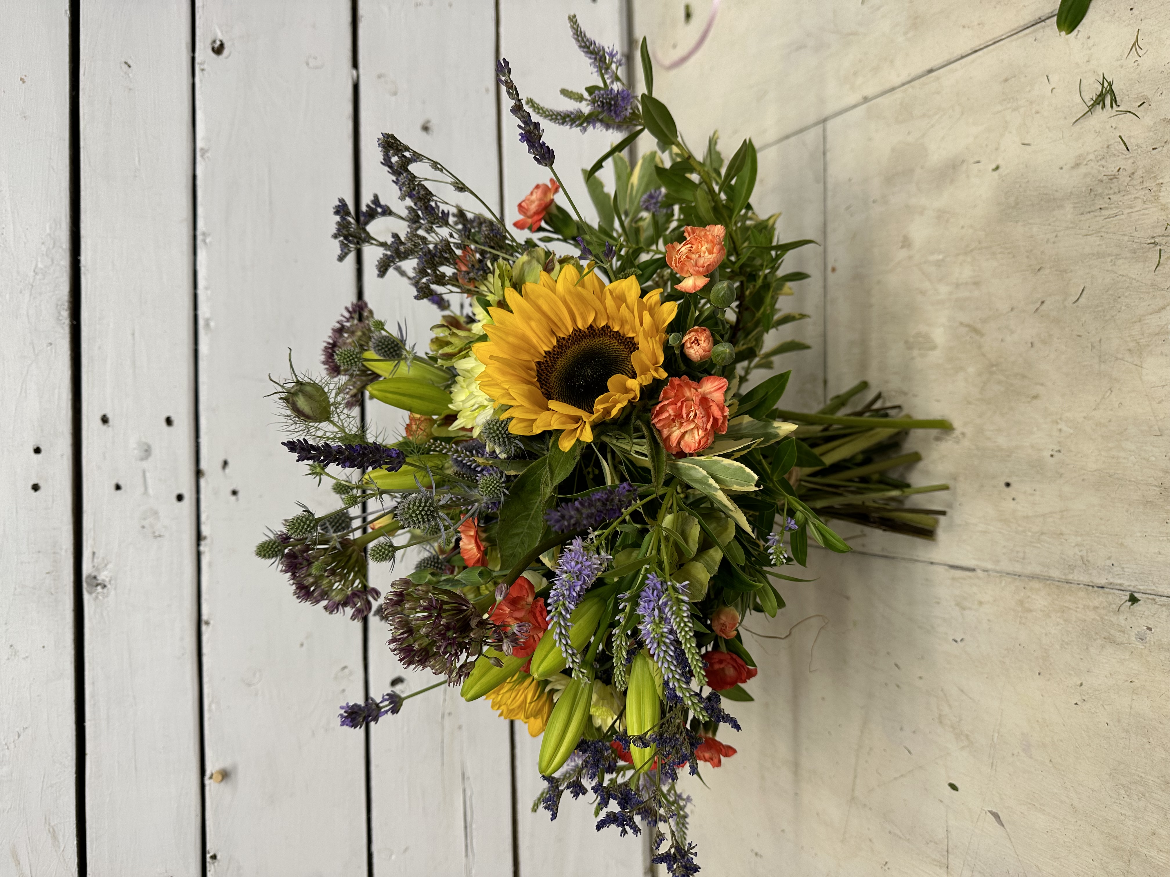 Seasonal Hand Tied Flower Bouquet PYO Workshop 