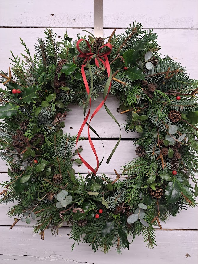 CHRISTMAS WREATH FORAGING WOODLAND WORKSHOP