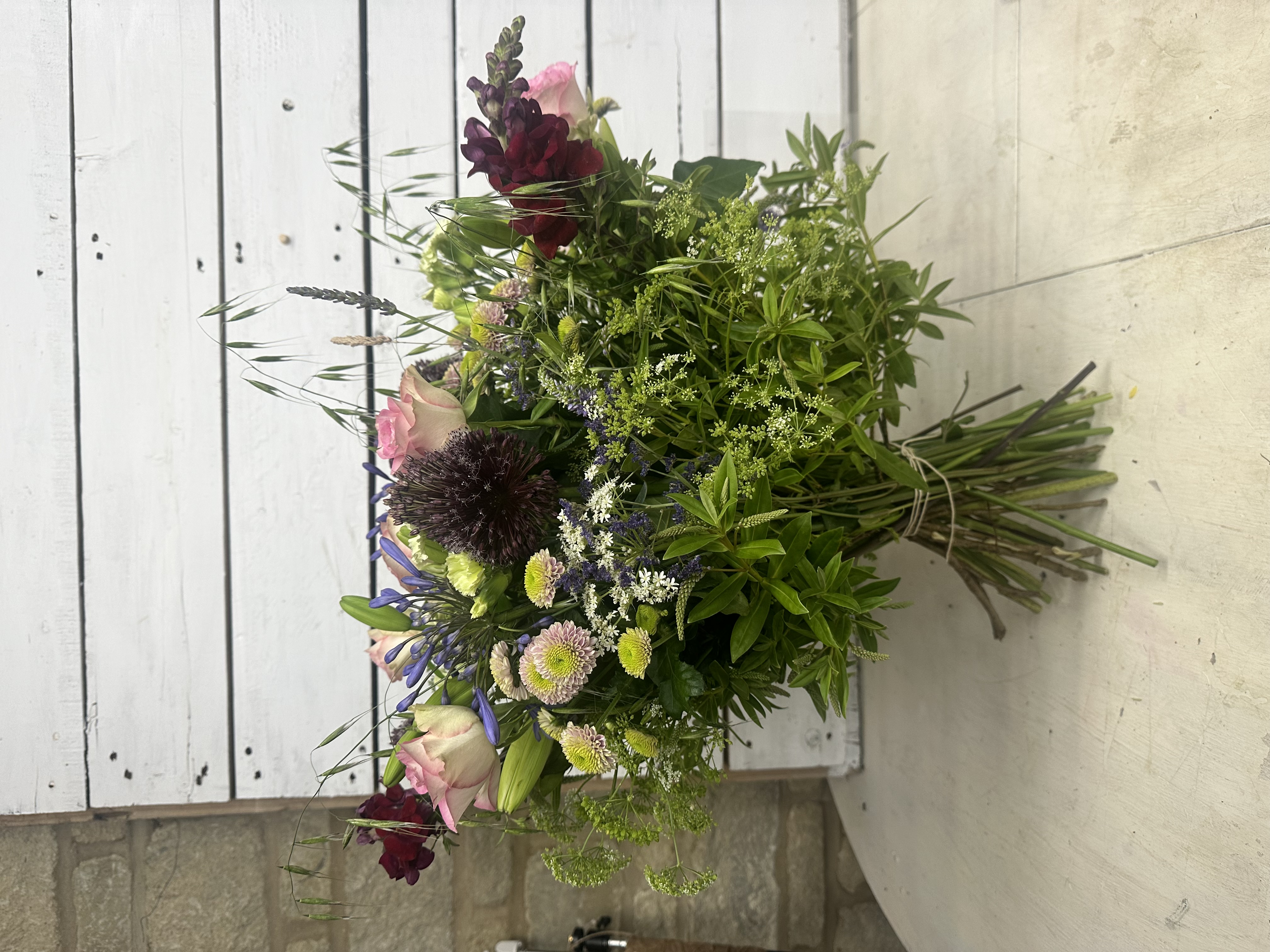 Seasonal Hand Tied Flower Bouquet PYO Workshop 