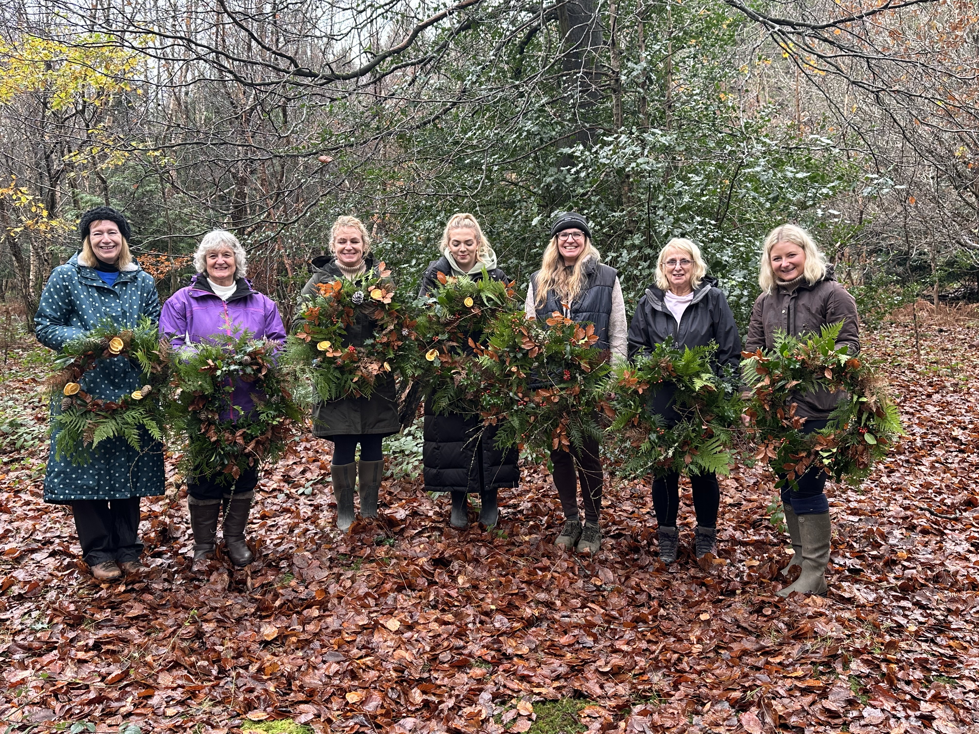 WOODLAND SPRING & EASTER LIVING WREATH WORKSHOP