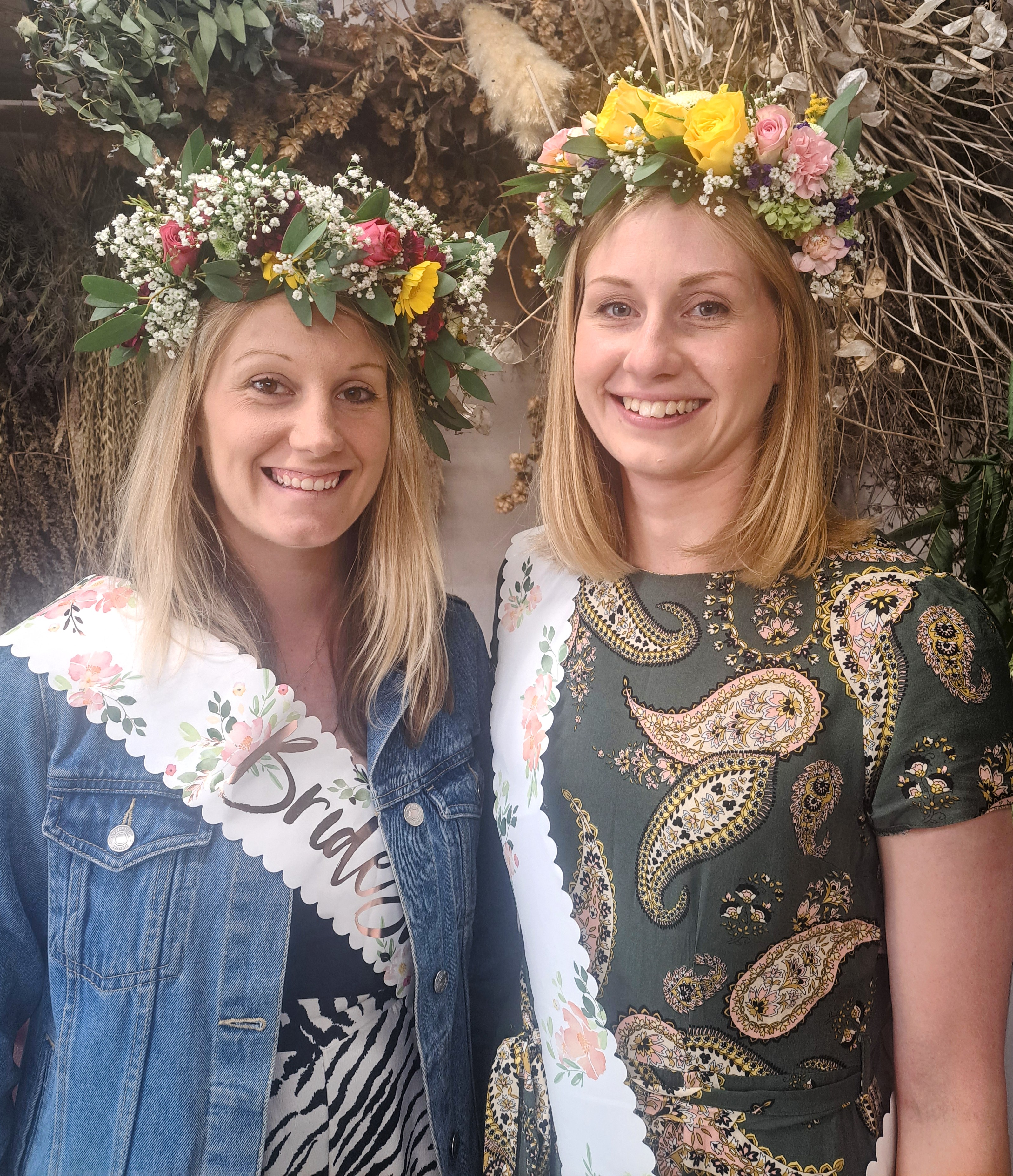 FLOWER CROWN WORKSHOPS for Hen Parties and Special Occasions