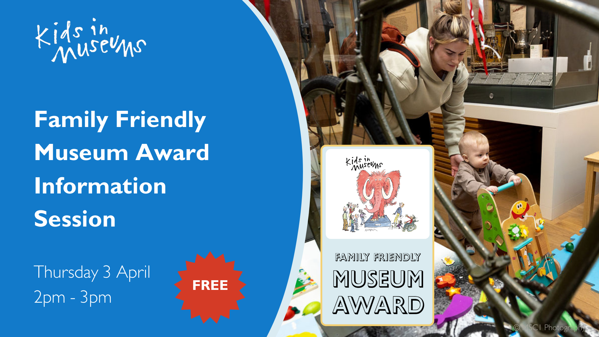 Kids in Museums Family Friendly Museum Award Information Session