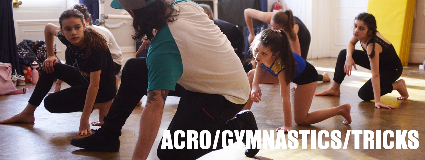 Fulham 7-11 Years Acro / Gymnastics Classes - Saturdays at 12:45pm in Studio 2