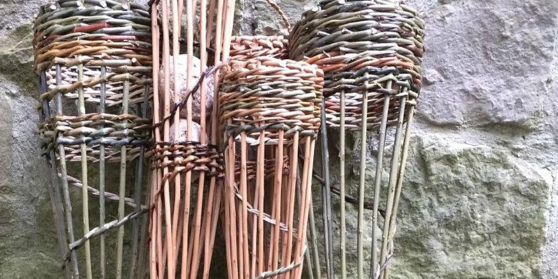 Willow Weaved Bird Feeders