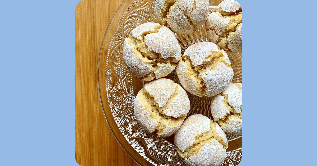 Italian Amaretti (gluten free) - ONLINE cooking class