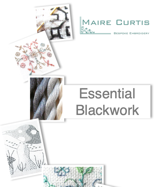 Essential Blackwork Embroidery Online/Distance Course (UK PURCHASE ONLY)