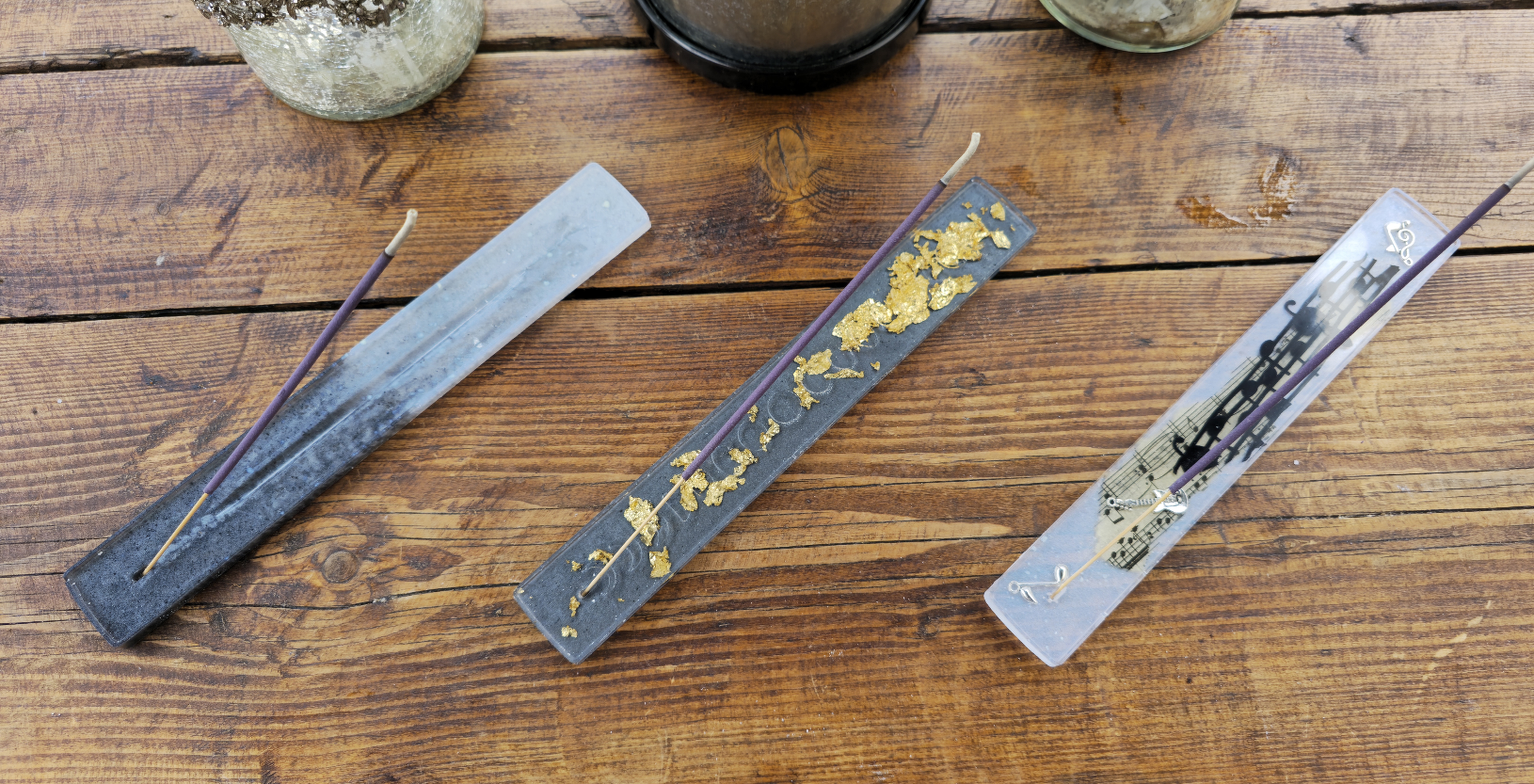 Incense burners in Resin On -Demand with materials
