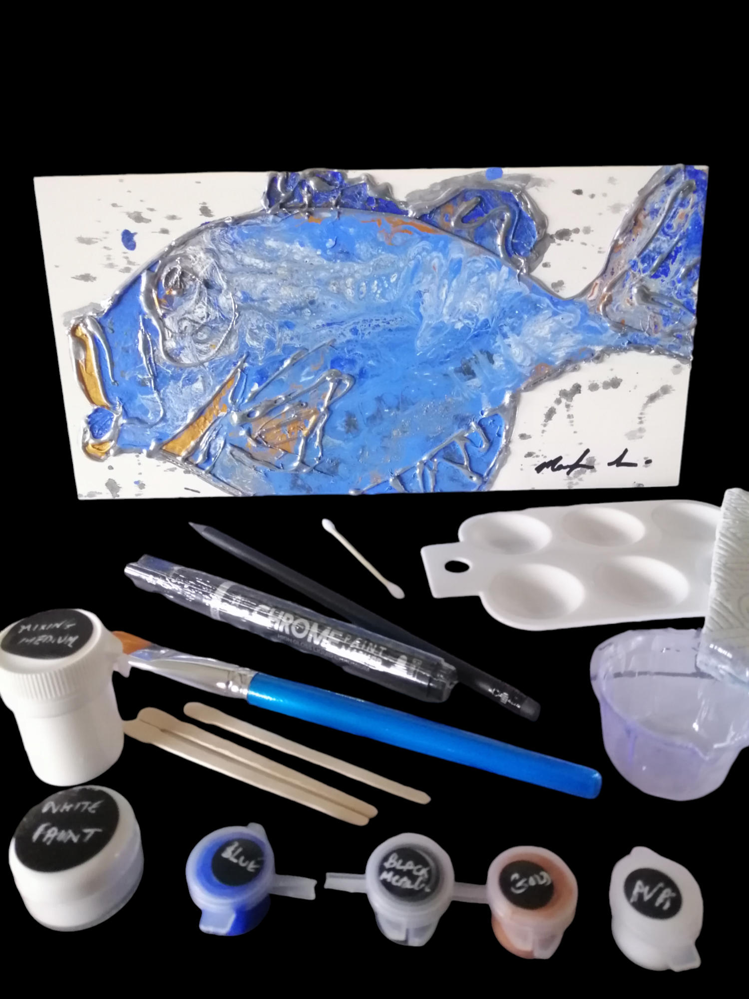 Pour Your Own Acrylic Fish Box Materials