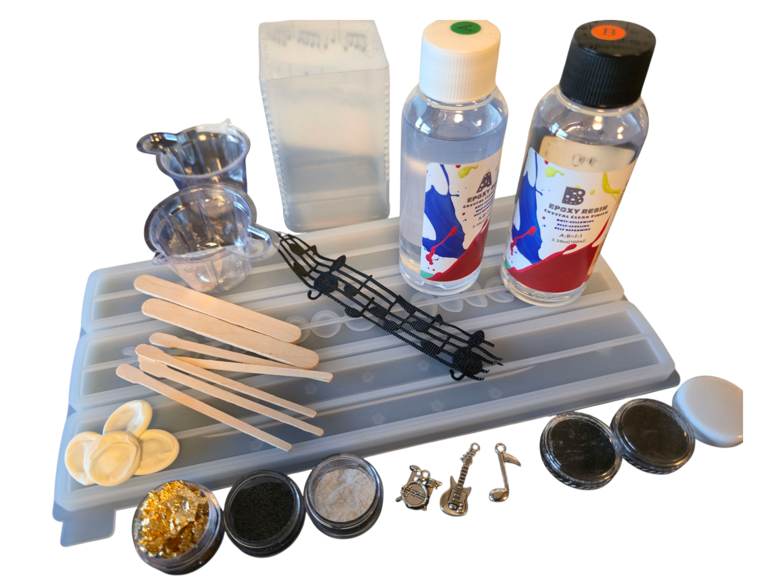 Incense burners in Resin