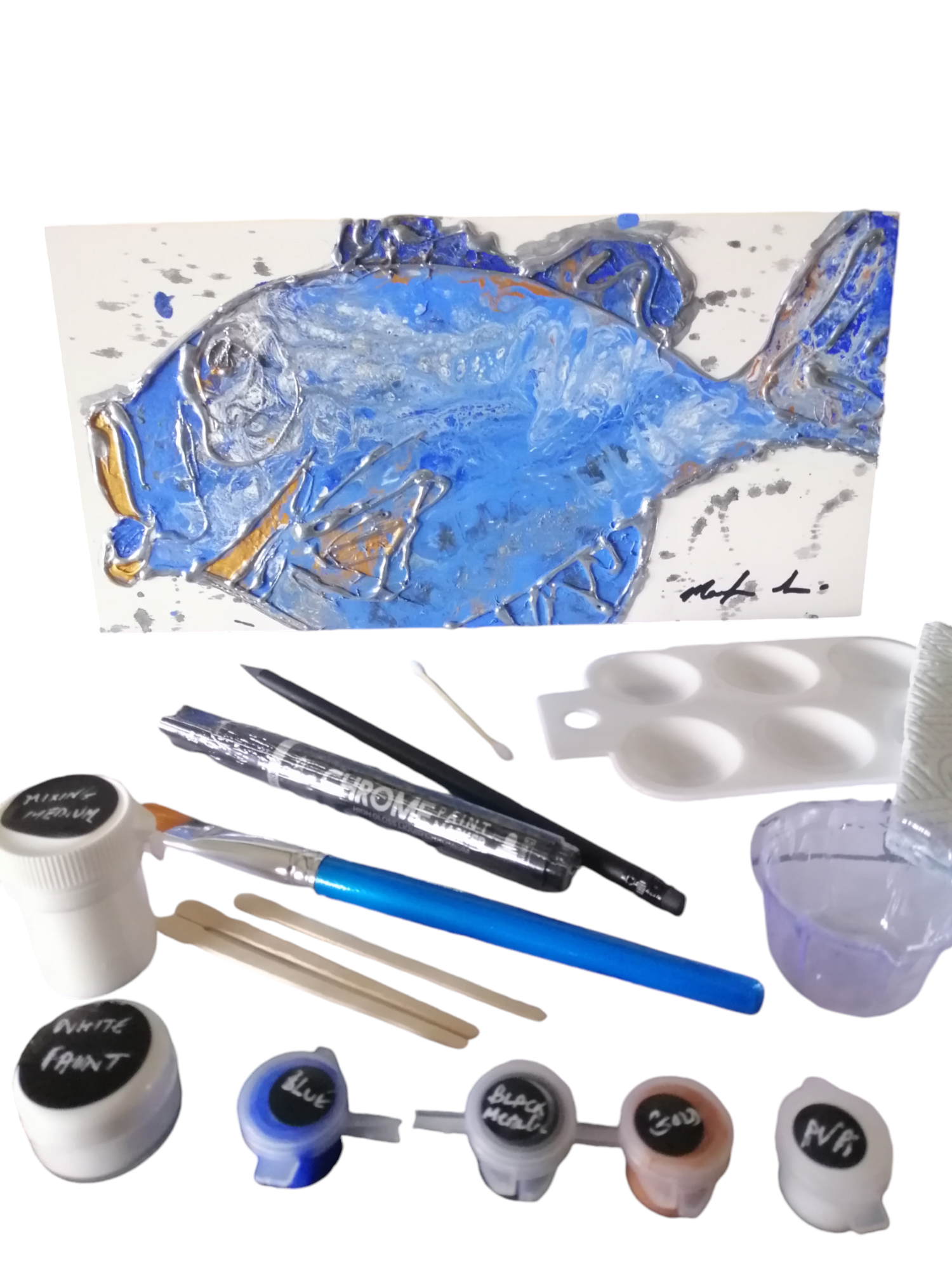 Pour Your Own Acrylic Fish Box Materials