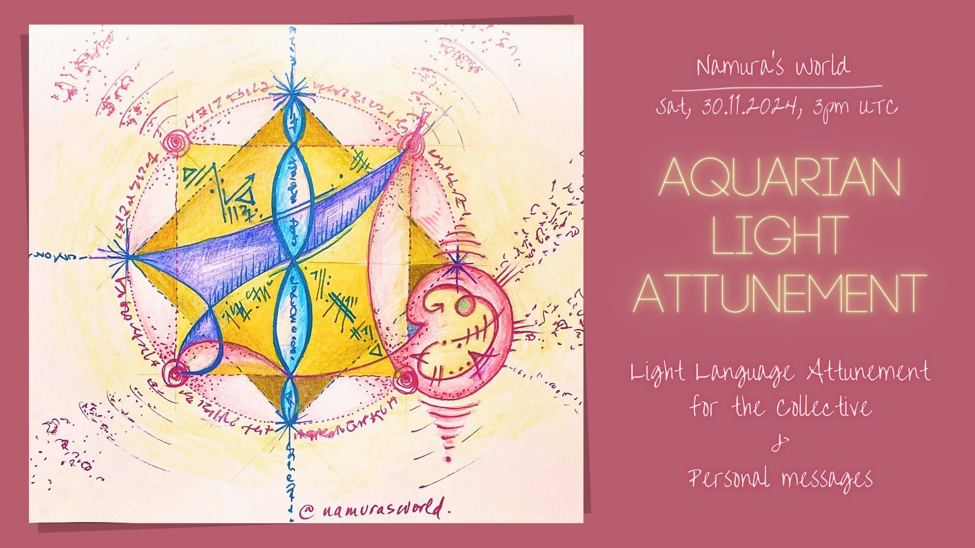 Aquarian Light Attunement - Follow your Passion