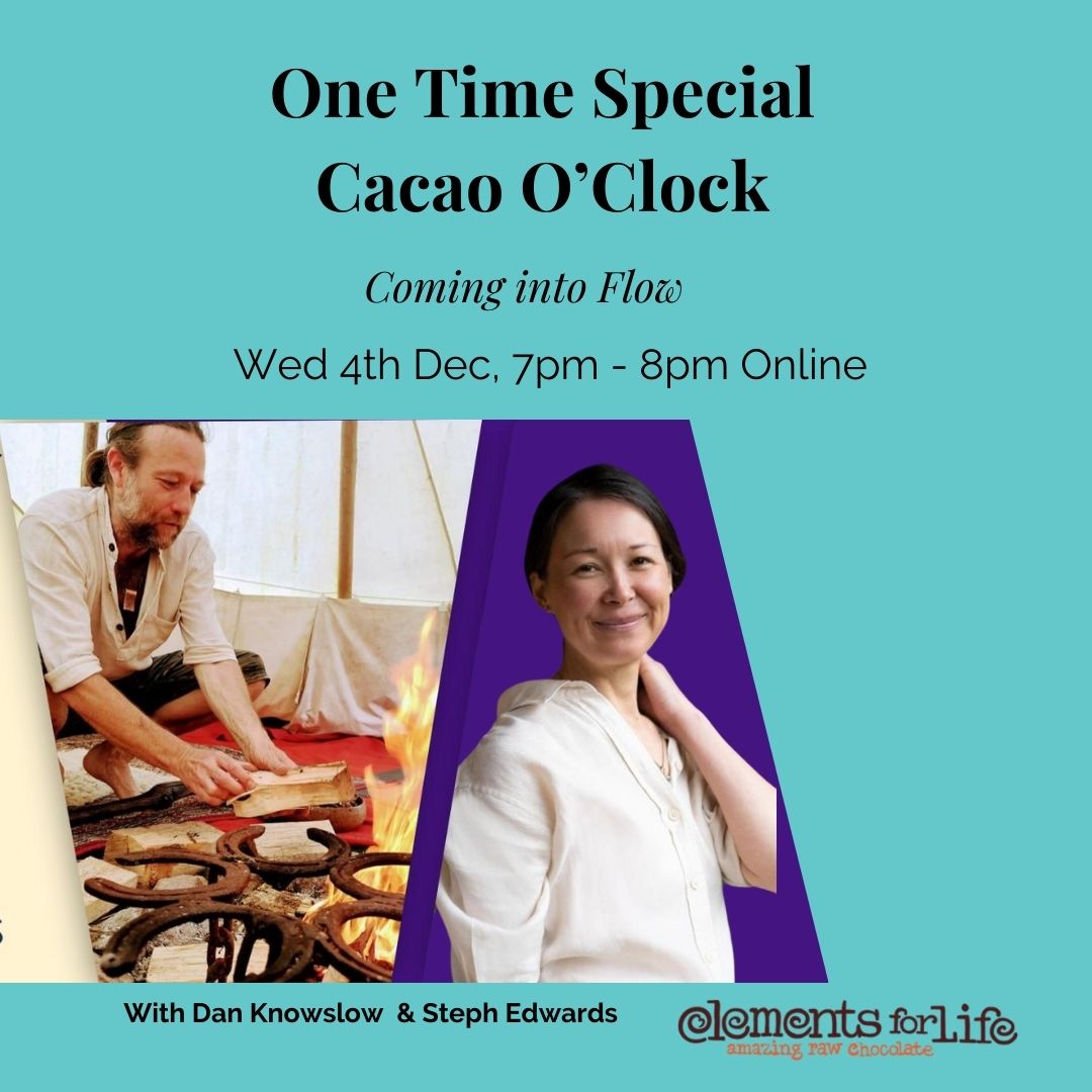 Cacao O'Clock - Wed 4th Dec - Free online event