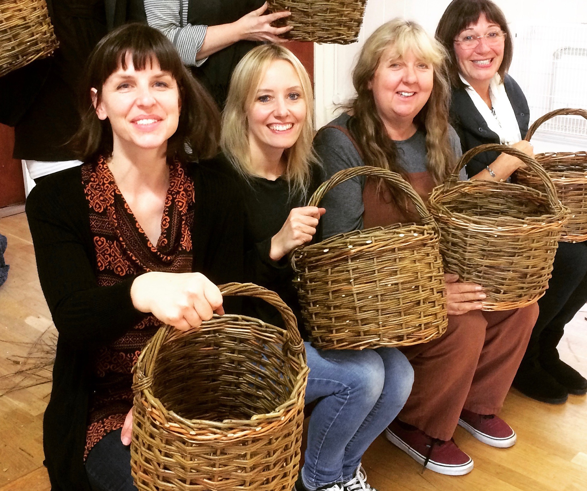 English Willow Basket Making for beginners. 