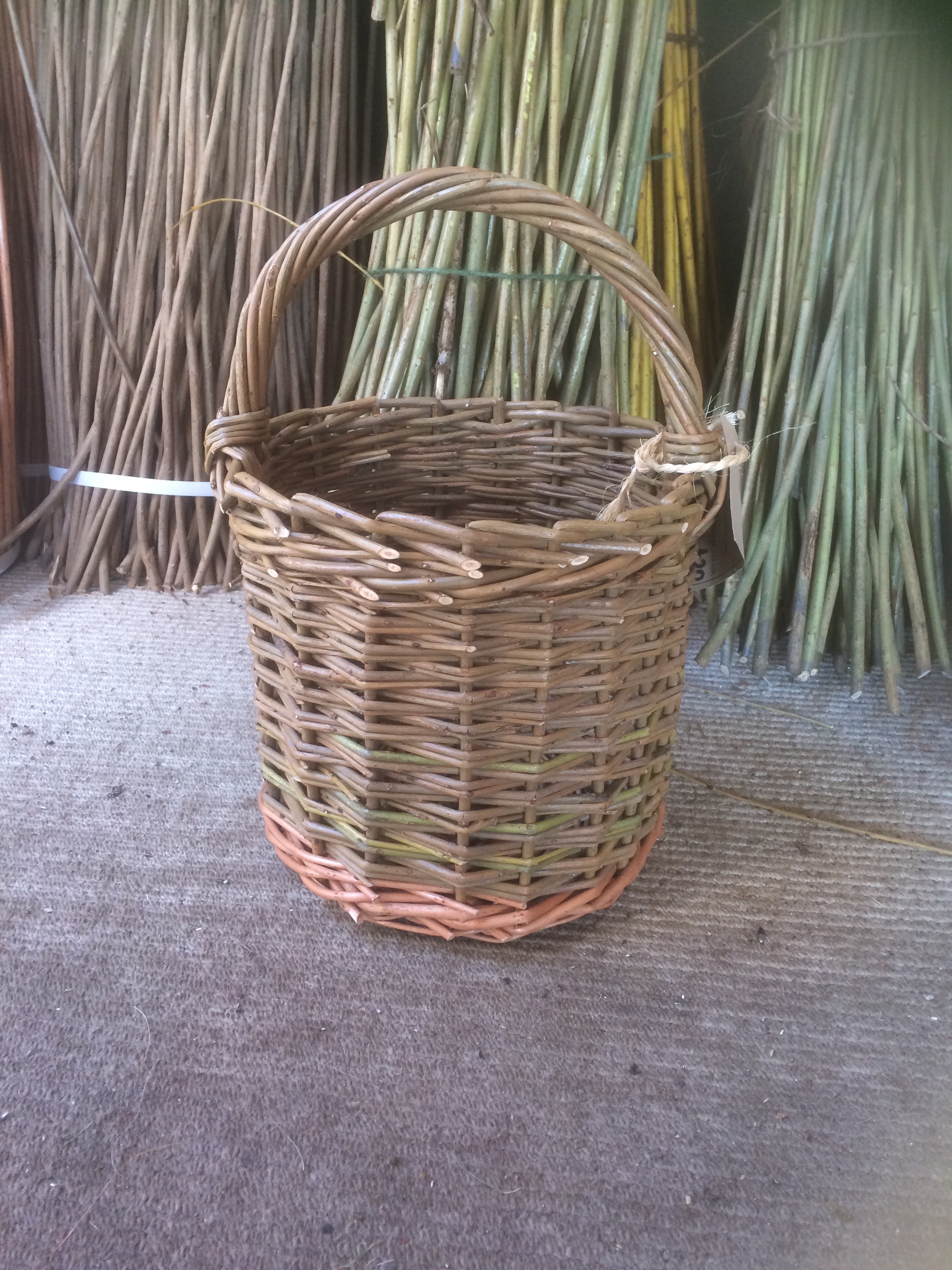 English Willow Basket Making for beginners. 