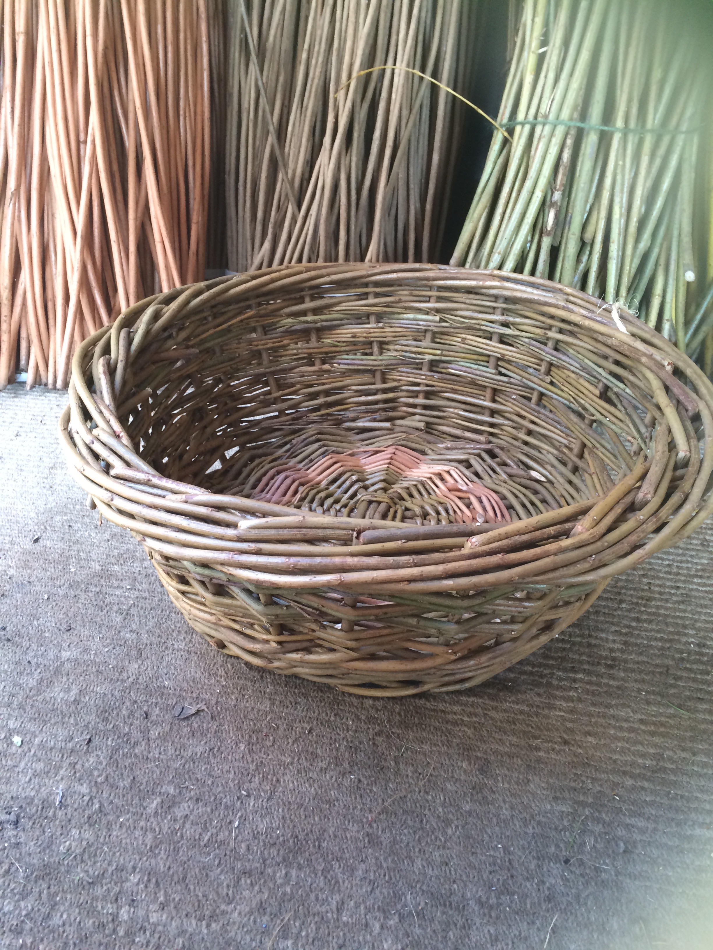 English Willow Basket Making for beginners. 