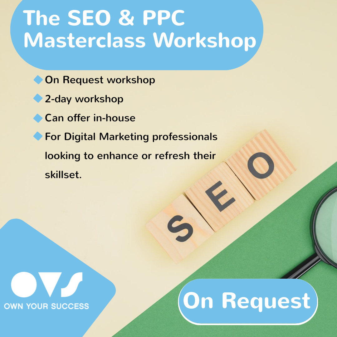 The SEO & PPC Masterclass Workshop