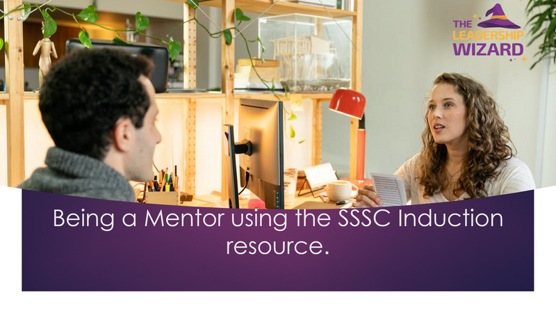 Being a Mentor using the SSSC National Induction resource