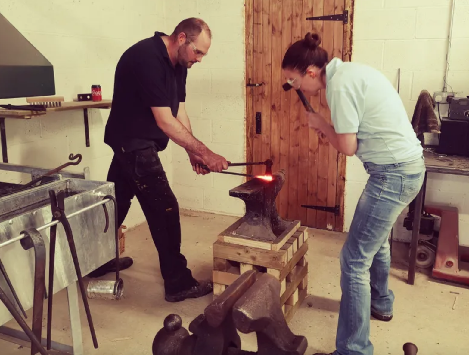 Peak Blacksmithing Experience days