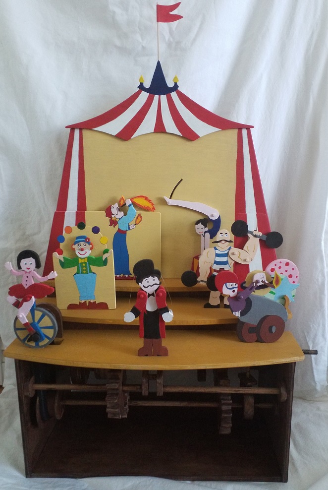 Wood Mechanical Toy and Automata making