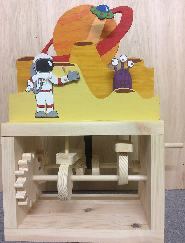 Wood Mechanical Toy and Automata making