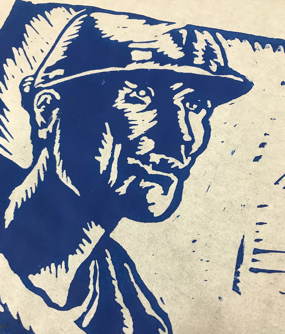 Introduction to lino printmaking with Rhodri Mullaney