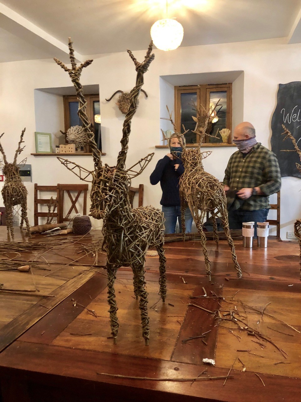 Willow reindeer workshop with Mel Bastier